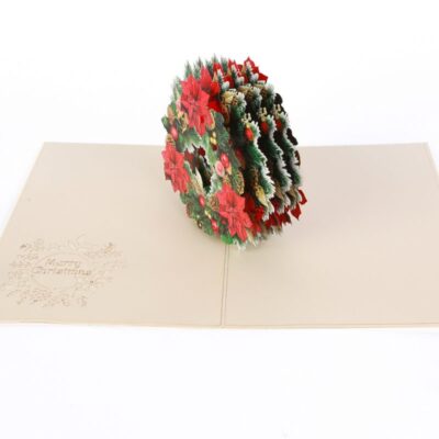 poinsettia-flowers-wreath-pop-up-card-03