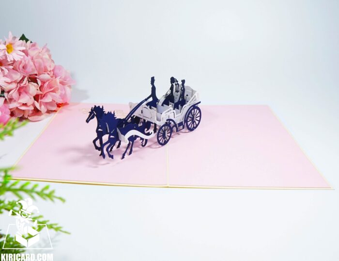 wedding-carriage-pop-up-card-black-02