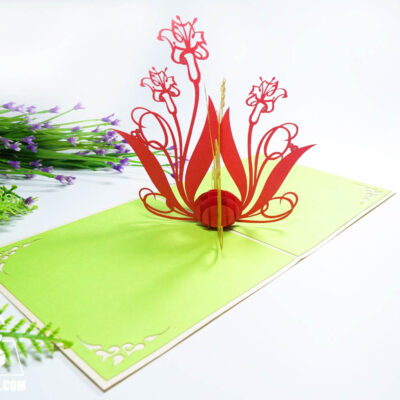 red-green-flower-pop-up-card-04