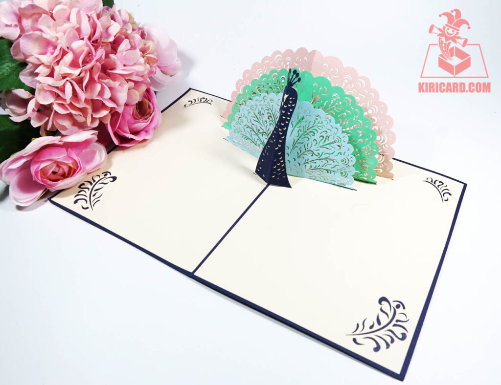 peacock-pop-up-card-kiricard