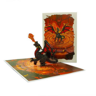 red-fire-breathing dragon pop-up-card-07