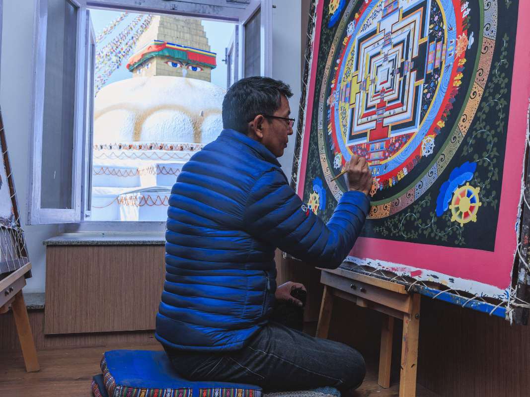 traditional-carft-thangka-painting-tibet