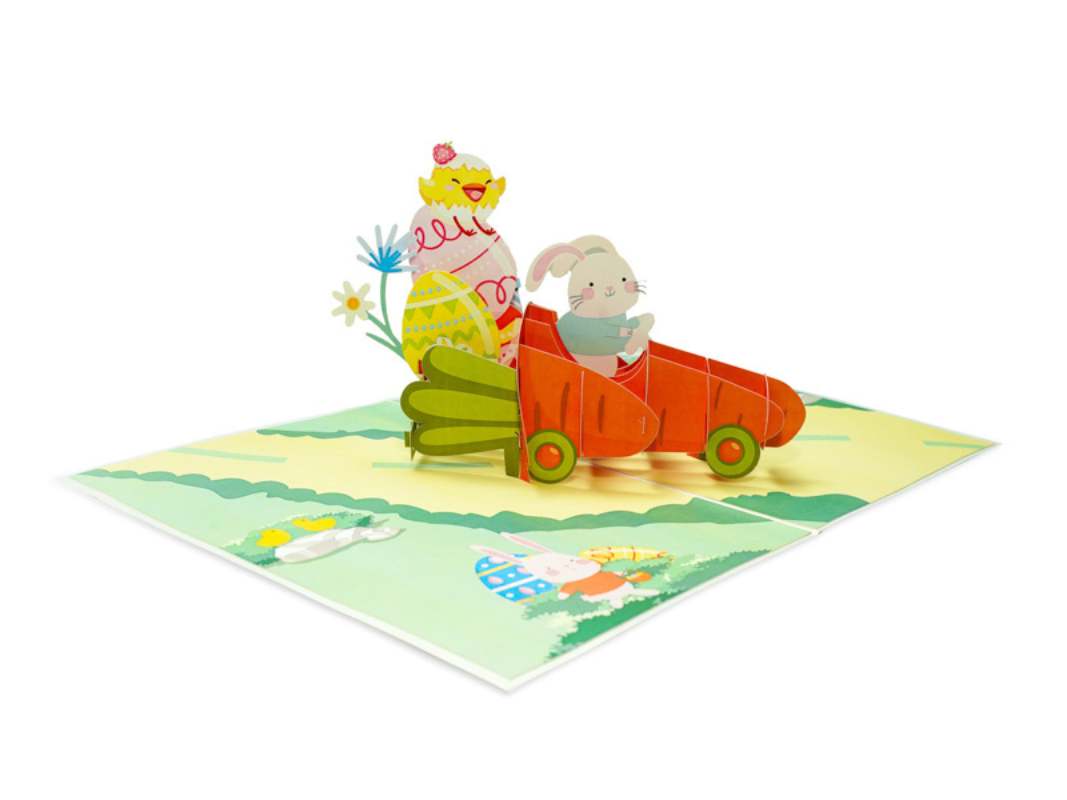 bunny-in-the-carrot-car-pop-up-card