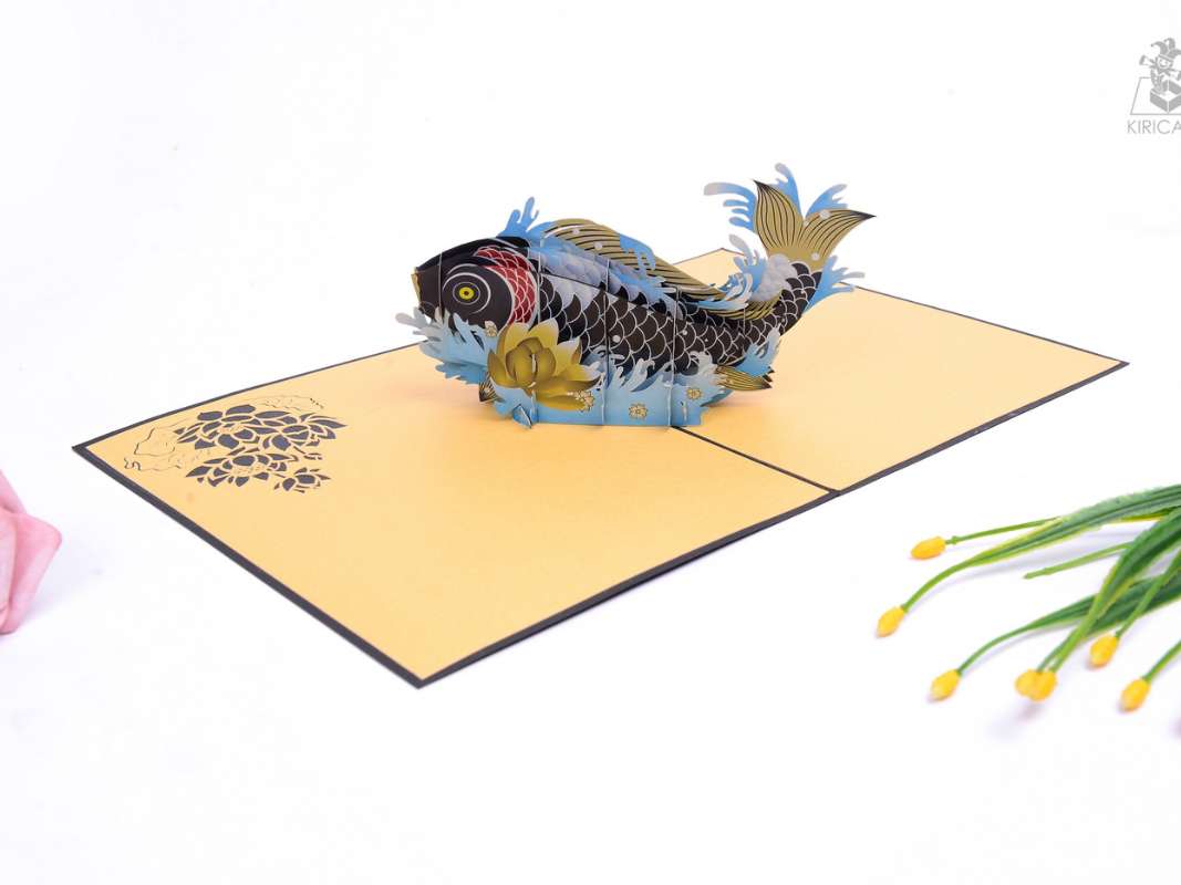 koi-fish-pop-up-card-black