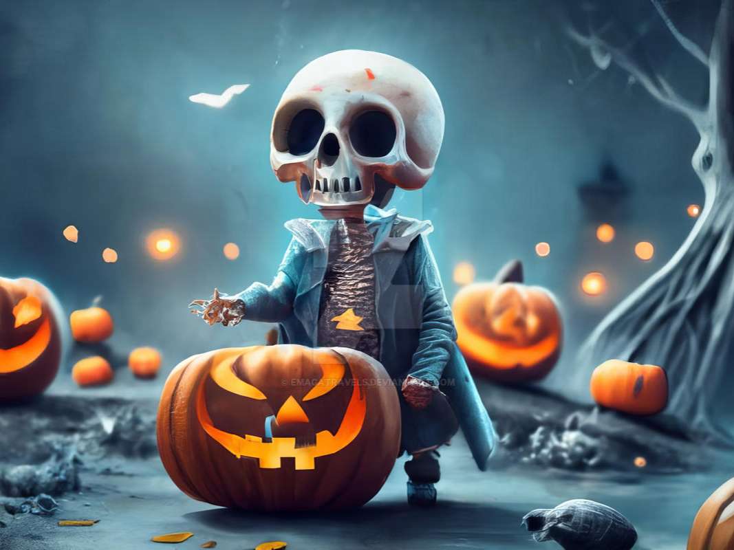 halloween-symbols-skeletons