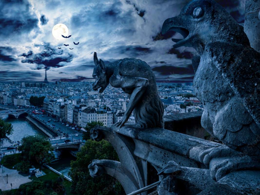 halloween-symbols-gargoyles