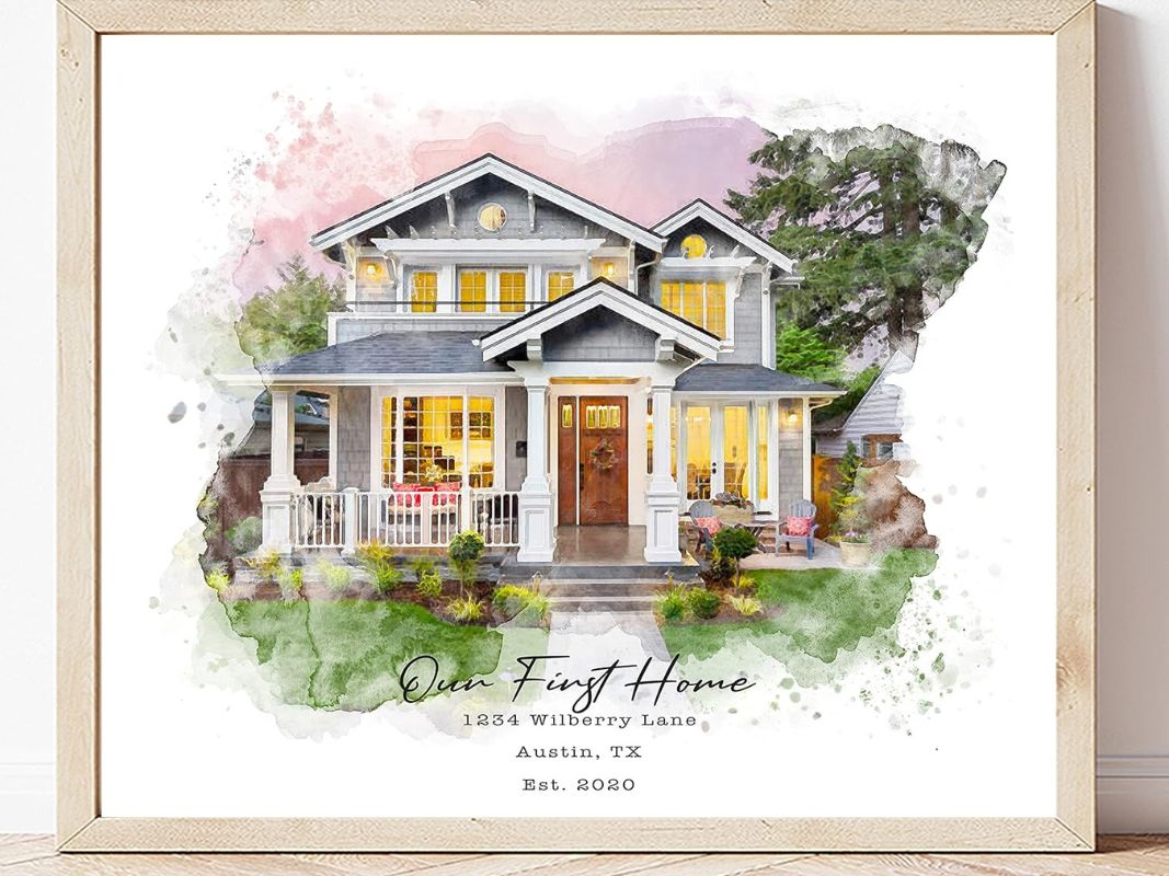 housewarming-gifts-customized-house-portrait