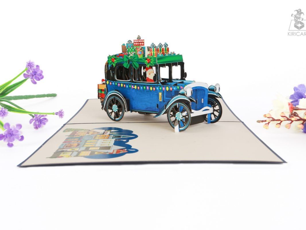 santa-in-blue-jeep-pop-up-card