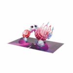 Cosmic Love Adventure Pop-up Card - Image 4