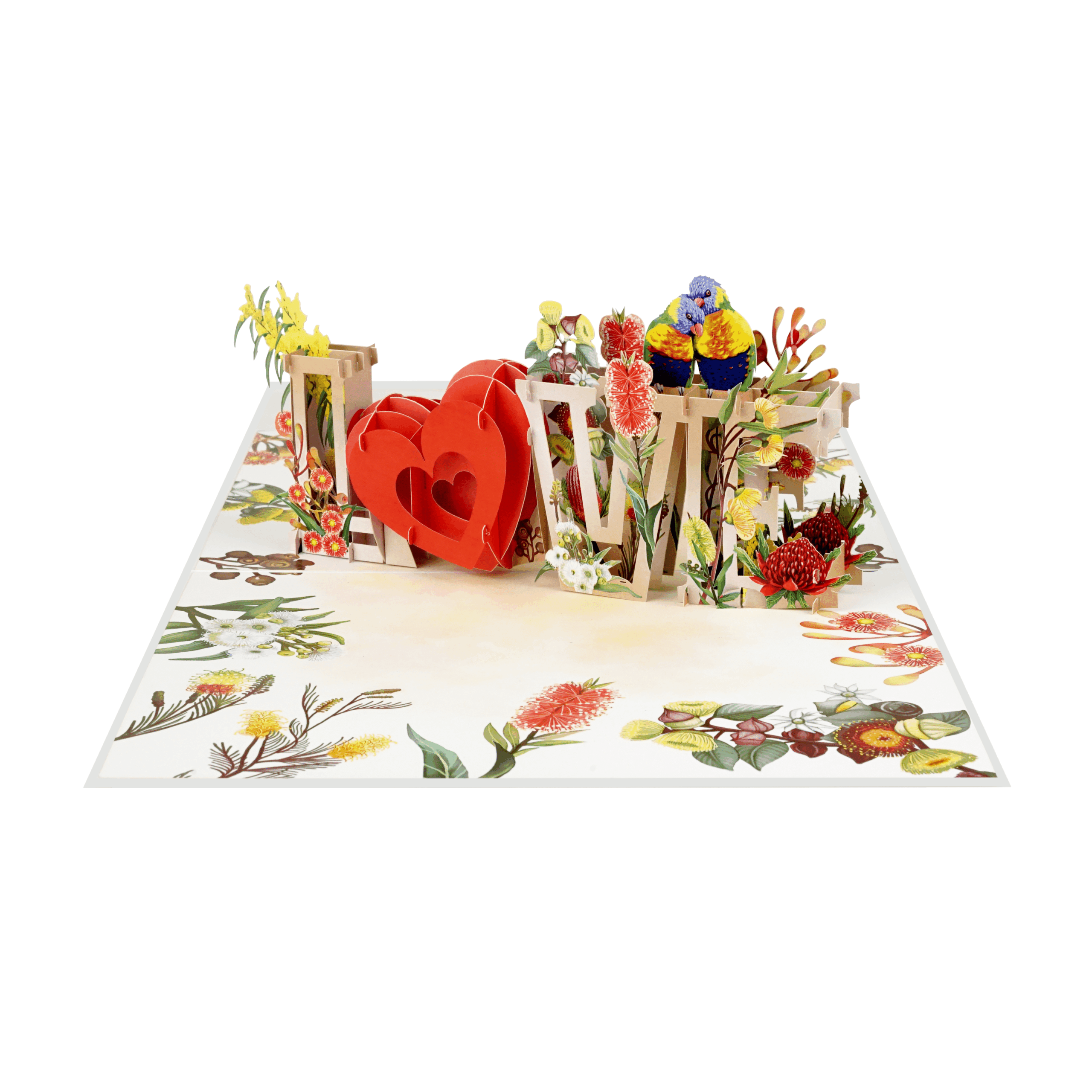 LV098 (6) Love Pop-Up Card - Image 3