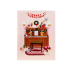 Santa's Cozy Room Pop-up Card - Image 3