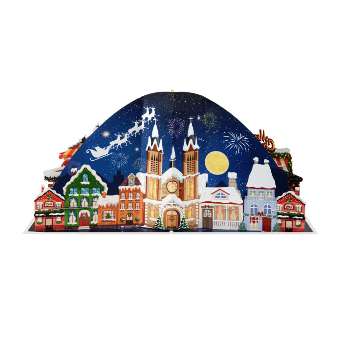 Christmas Night Pop-up Card - Image 7