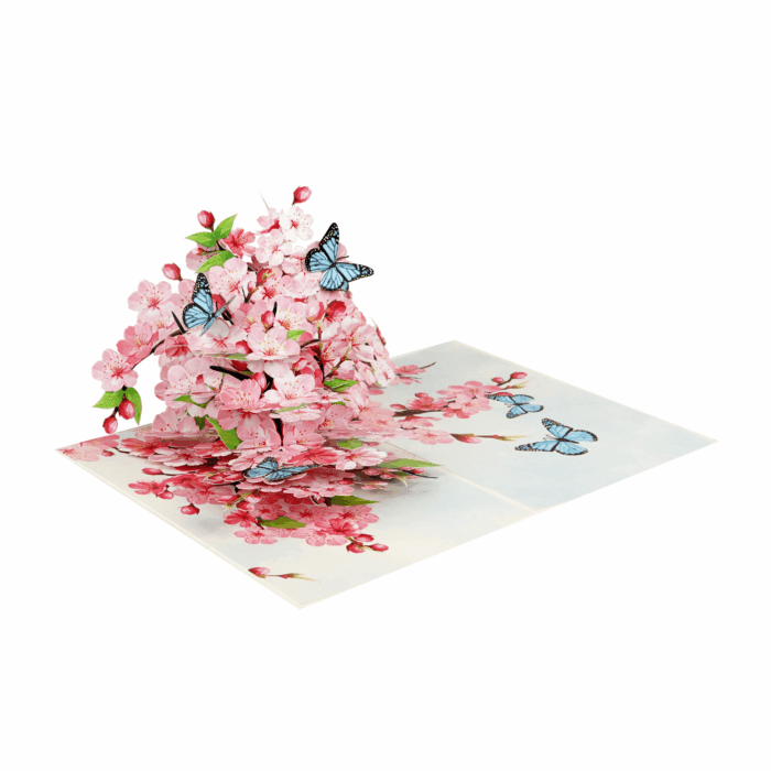 Cherry Blossom with Butterflies - Image 7