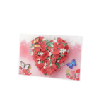 Red Rose Heart Pop-up Card - Image 5