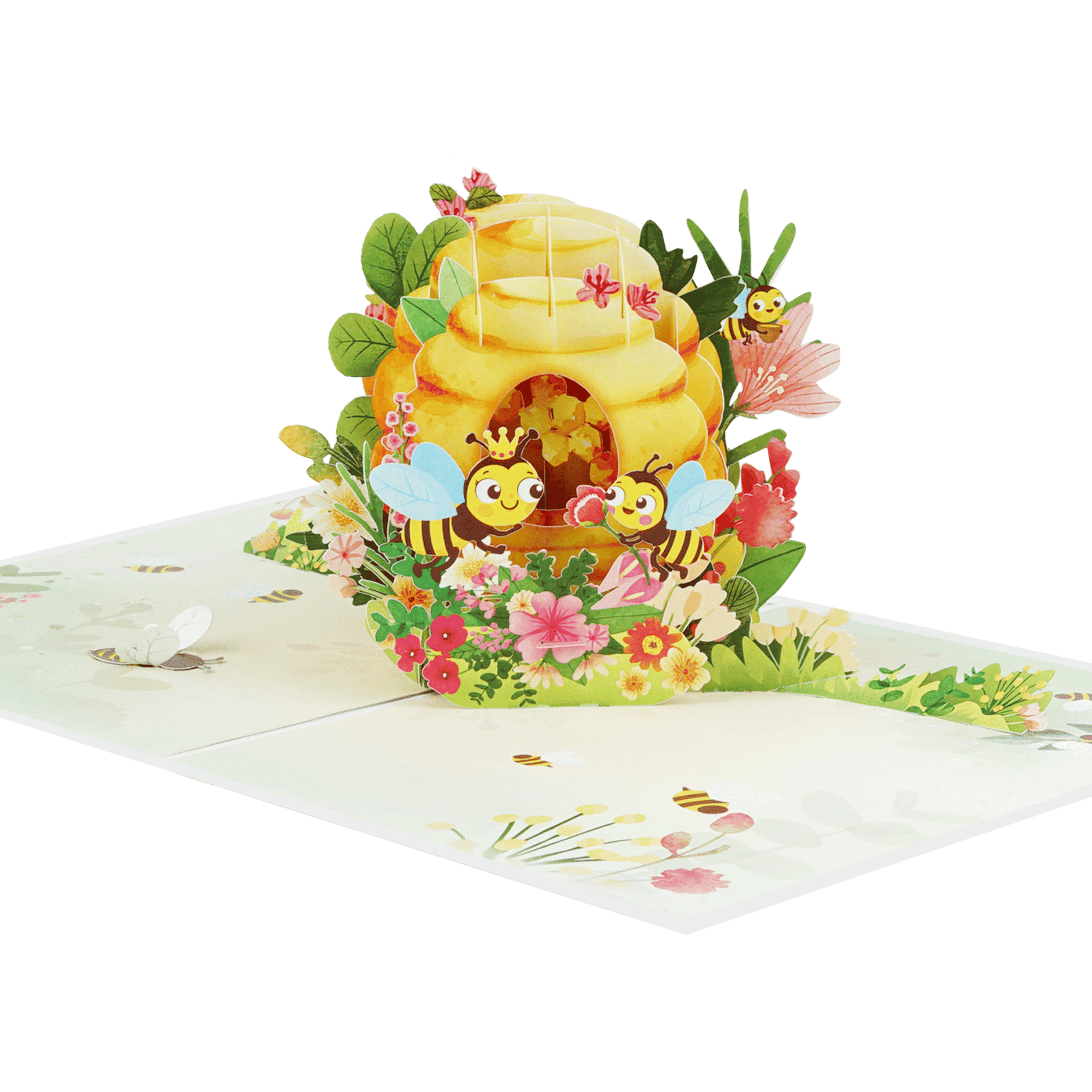 Bee House Pop-up Card